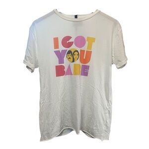 Original Retro Brand White Tee with Colorful Graphic (A255)